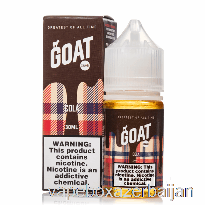 E-Juice Vape Cola - Goat Salts - 30mL 35mg